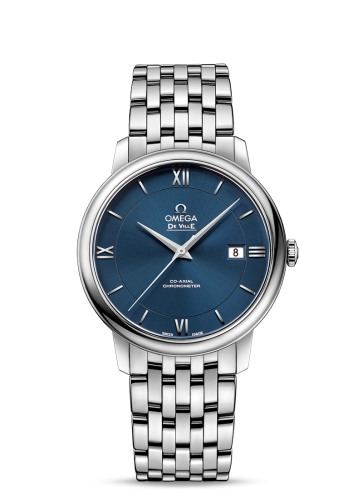 Omega De Ville Prestige Co-Axial 39.5 Stainless Steel / Blue / Bracelet